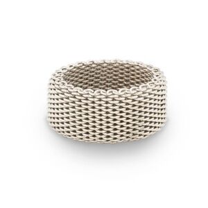 Tiffany & Co. Silver Woven Band